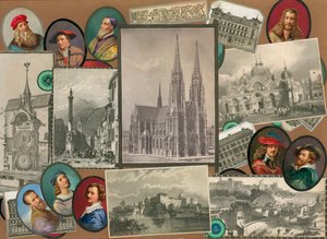 Sida ur Sammelsurium volym XI (tryckt material) av European School