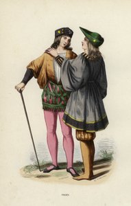Sidor (färgad gravyr) av European School