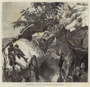 Palestina, Cavern of Ain-Endour, den antika En-Dor av European School