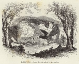 Palestina, Jeremias grotta, i Jerusalem av European School