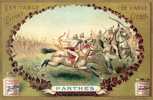 Partherna (chromolitho) av European School