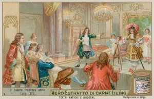 Spelar i kung Ludvig XIV:s Frankrike av European School