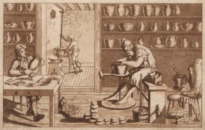Keramik (litho) av European School