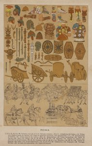 Roma (färg litho) av European School
