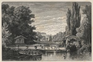 Saint-Gratien, till Mme La Princesse Mathilde (gravyr) av European School