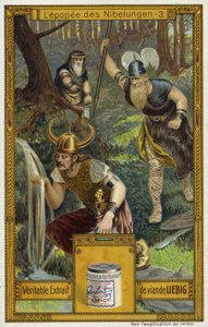 Scen från Nibelungenlied av European School