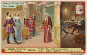 Schillers död av Wallenstein av European School