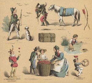 Scraps för ungdomar (färg litho) av European School