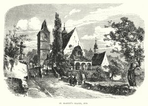 St Martins kapell, Zug (gravyr) av European School