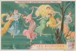 Sylfer som dansar i månsken av European School