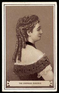 Kejsarinnan Eugenie (litho) av European School