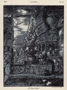 De onda tungorna (litho) av European School