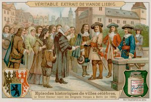 Storkurfursten utfärdade Potsdamsediktet 1685 och tillåter franska protestanter i exil i Berlin av European School