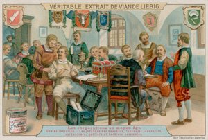 The Guilds of the Butchers, Tanners, Soap makers, Shoemakers, Glovers and Barbers Assembles av European School