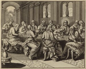 Den sista måltiden (gravyr) av European School