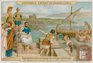 Megarierna fann Bysans 667 f.Kr av European School