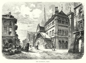 The Rathhaus, Bern (gravyr) av European School