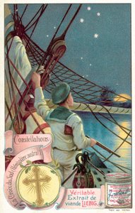 Södra korset (chromolitho) av European School
