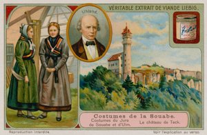 Kläderna av Jura och Ulm, Ludwig Uhland och Castle Teck av European School