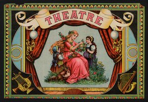 Teater (lito i färg) av European School