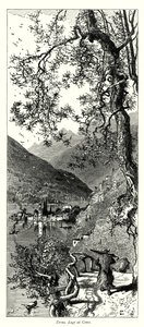 Torno, Comosjön (gravyr) av European School