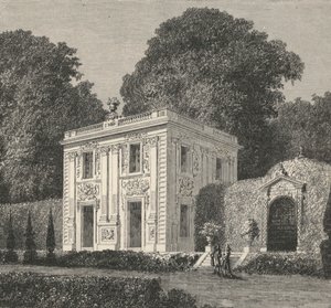 En paviljong av Marly (gravyr) av European School