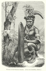 Warrior of Salomon Islands (gravyr) av European School