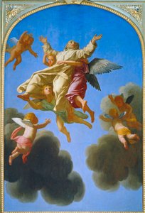Saint Bruno est enleve au ciel - Saint Brunos uppstigning till himlen ...