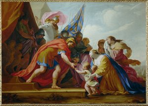 Volumnia och Verturia inför Coriolanus - Volumnia och Verturia...