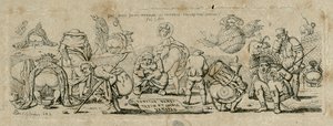 Vanity of Vanities, All is Vanity, efter 1800 av Eustache Hyacinthe Langlois