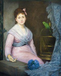 Indolens, c. 1871-1872 (olja på duk) av Eva Gonzalès