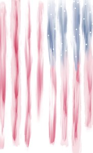 Amerikanskt vapenvåld (digital konst) av Evan Sklar