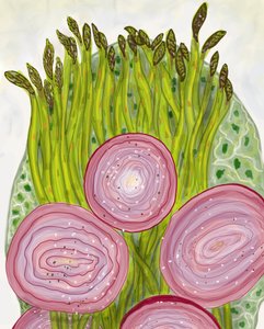 Asparagus, Brooklyn (digital konst)