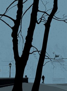Third Avenue Entrance, Prospect Park (digital konst) av Evan Sklar