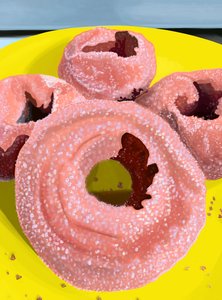 Kanel- och sockerdonuts (digital konst) av Evan Sklar