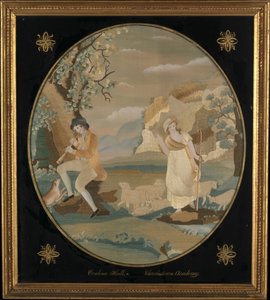 Alpernas herdinna, ca. 1812. av Evelina Hull