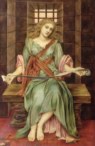 Själens fängelsehus, 1888 av Evelyn De Morgan