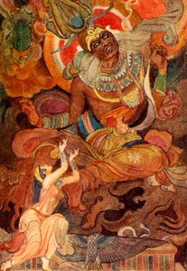 "Isis trollade Ra att berätta sitt namn", 1915. av Evelyn Paul
