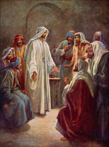 The Risen Lord (färg litho) av Evelyn Stuart Hardy