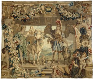 mars och april Månaderna, årstiderna, elementen, dag och natt (serietitel) av Everaert Leyniers
