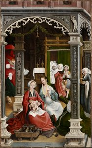 Scen från Saint Rochs liv, 1517.