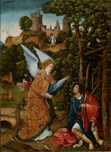 Scen från Saint Rochs liv, 1517.