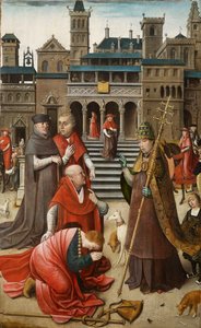 Scen från Saint Rochs liv, 1517.