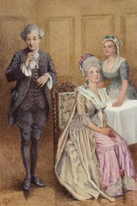 Illustration för A Sentimental Journey av Laurence Sterne