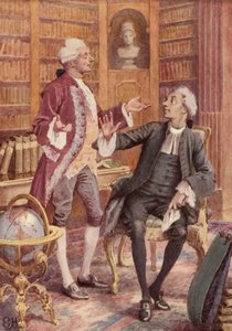 Illustration för A Sentimental Journey av Laurence Sterne