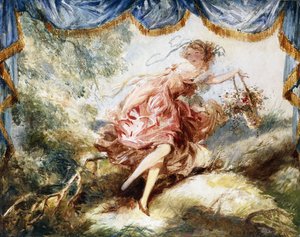 Fransk jungfru av Everett Shinn
