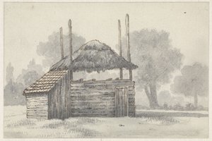 Höstack i Zoelmond, i Betuwe av Evert Doublet