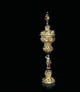 The Plumenlage Cup, c.1640 av Evert Kettwyck