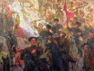 De röda partisanerna i Dagestsan