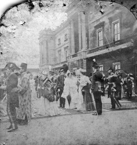 Recension av indiska och koloniala trupper av HM kungen, Buckingham Palace, London.